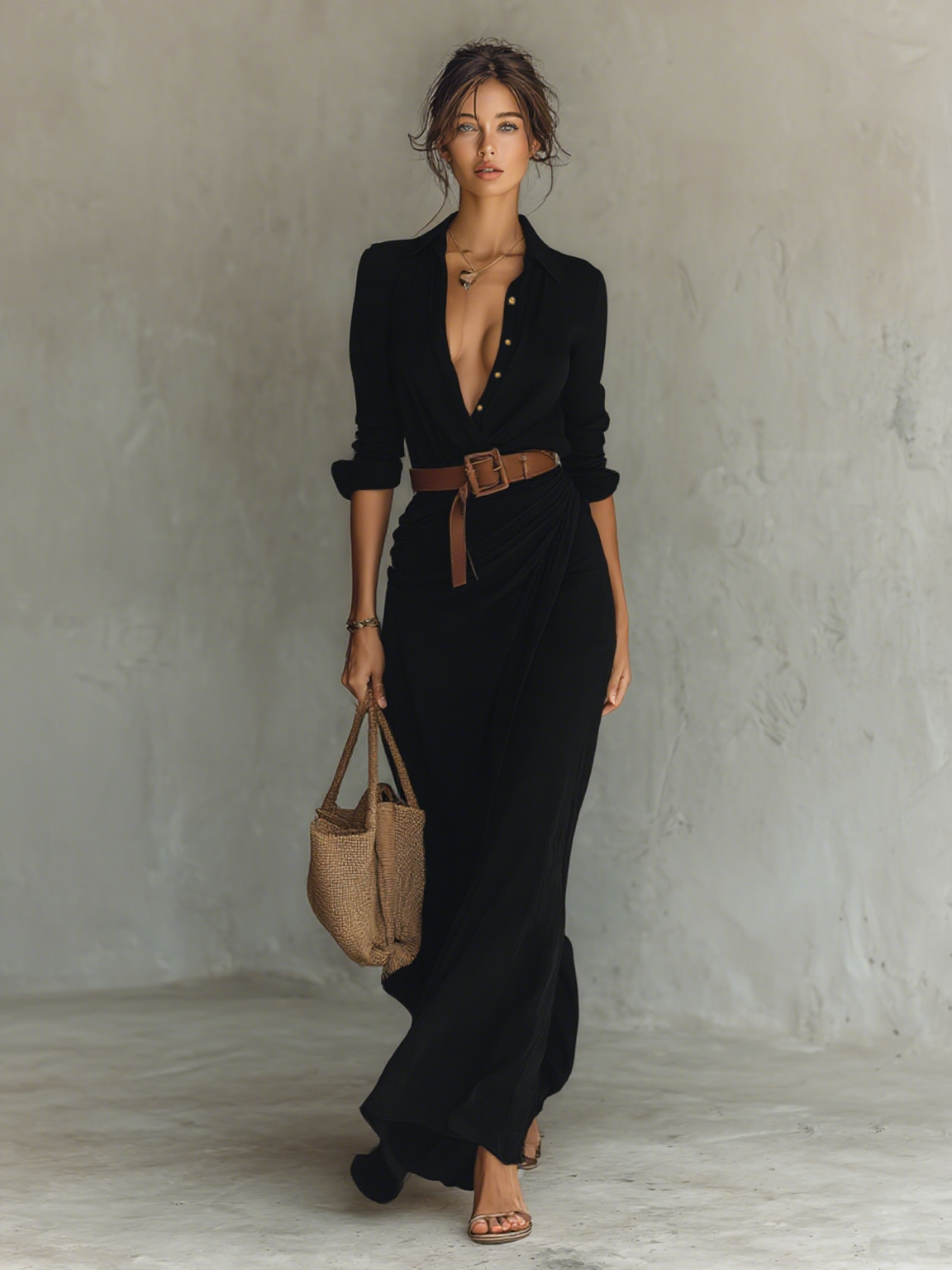 Giovanna | Vestido largo maxi
