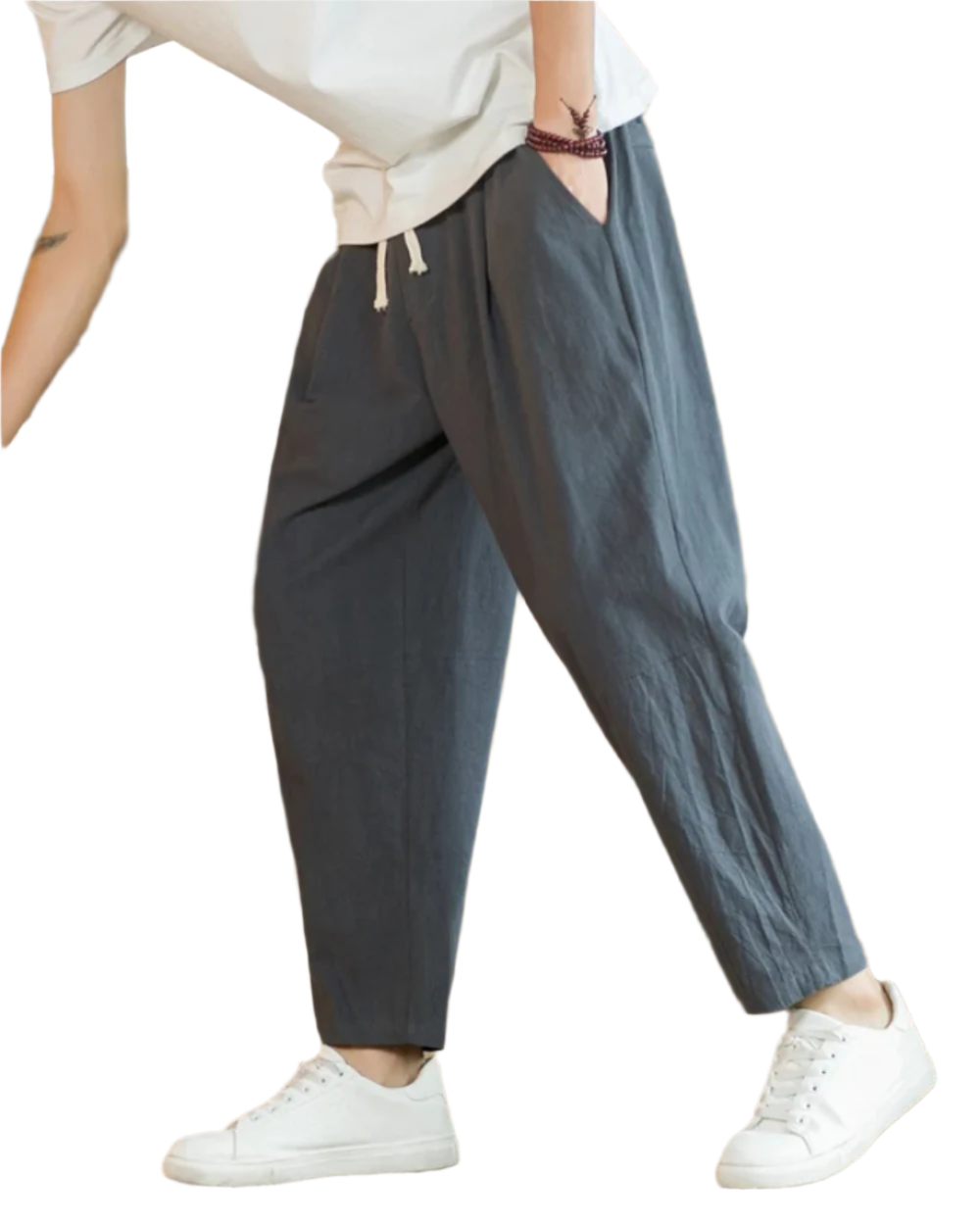Pantalón de algodón.