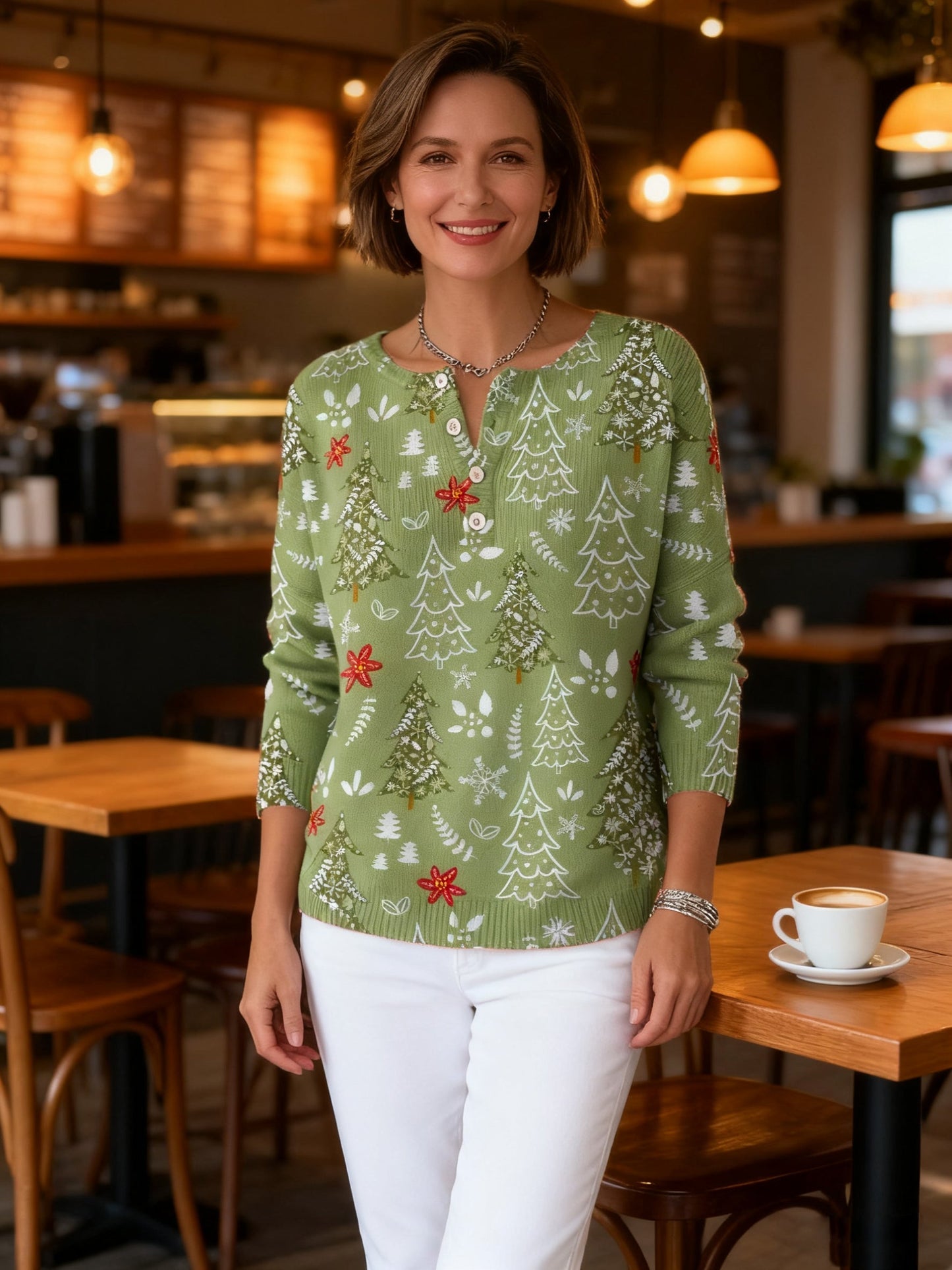 Edurne | Jersey de invierno con botones