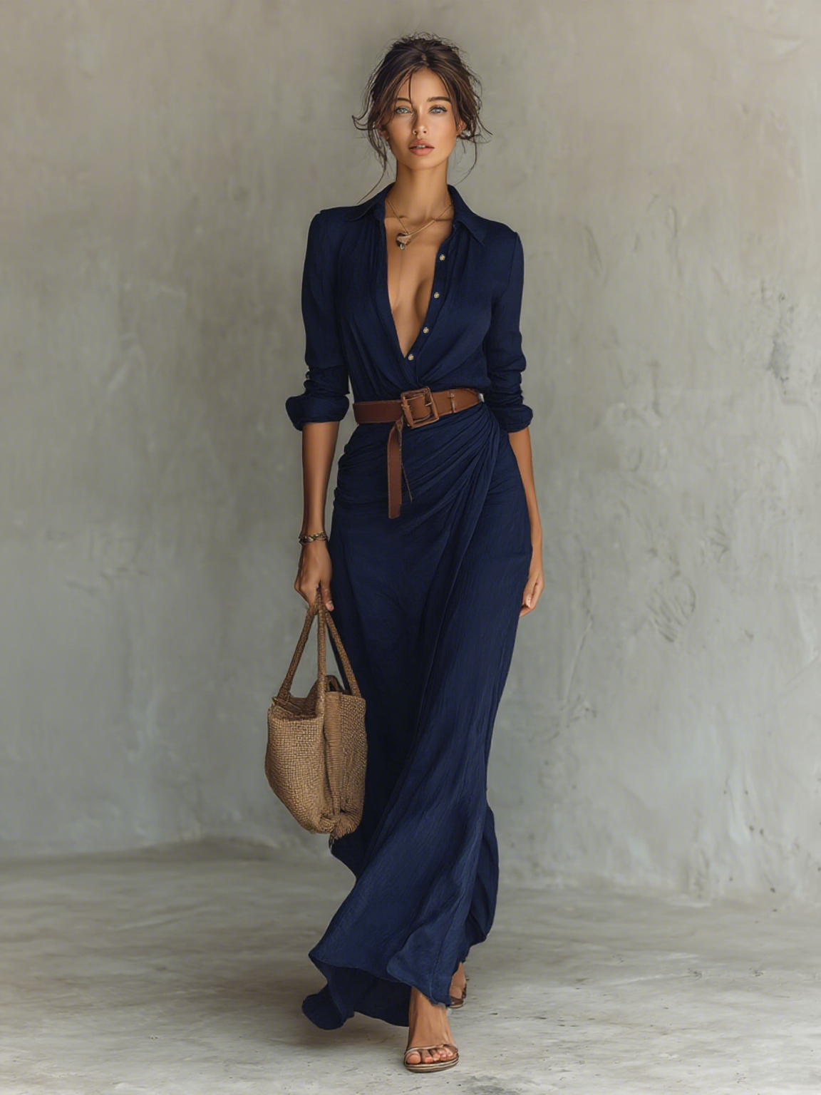 Giovanna | Vestido largo maxi