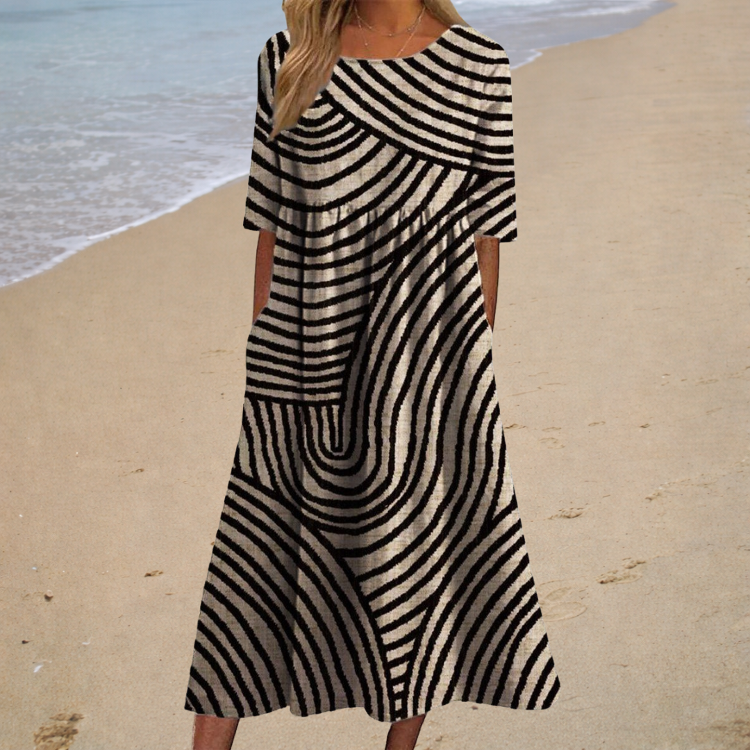 Leonor | Vestido midi boho