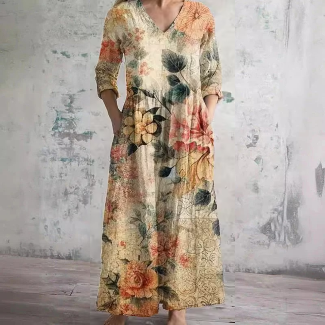 Luciana | Vestido floral de verano