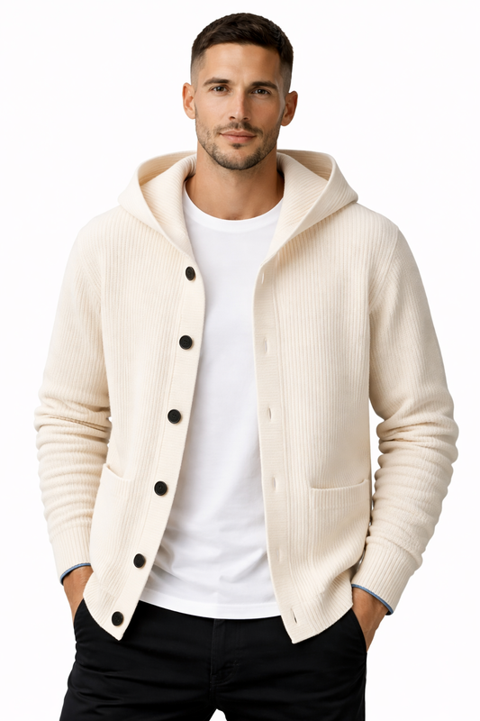 SERRANO MADRID | CARDIGAN DE LANA PARA HOMBRE