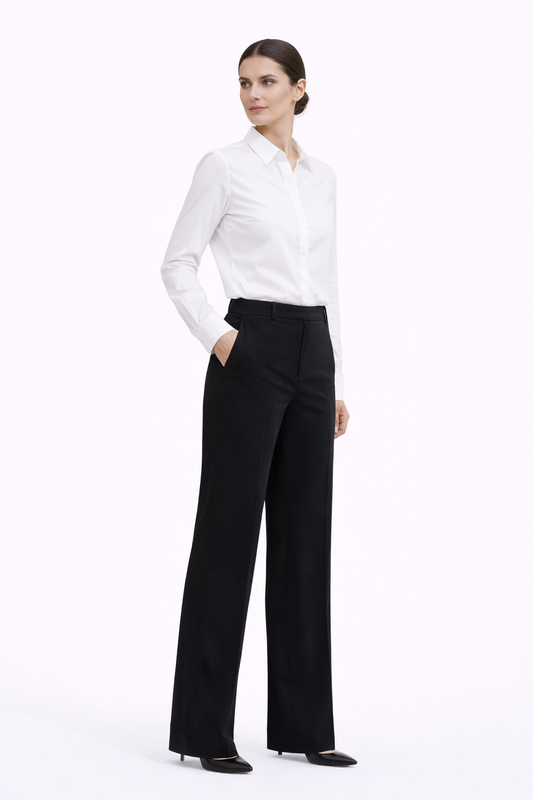 Sofía | Pantalones de traje de cintura alta para mujer