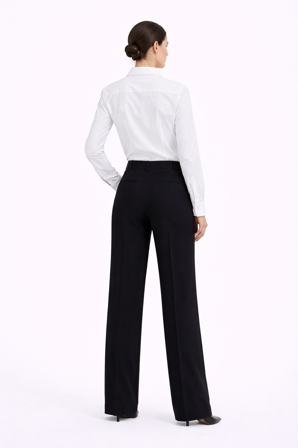 Sofía | Pantalones de traje de cintura alta para mujer