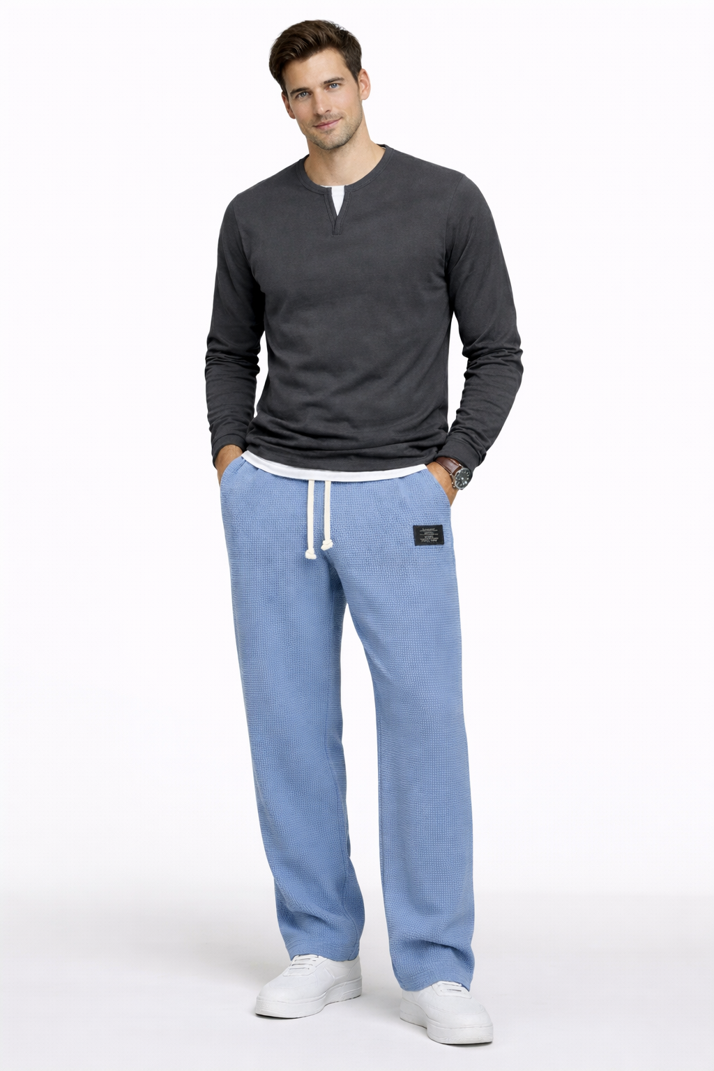 Samuel | Pantalón ancho con cintura ajustable