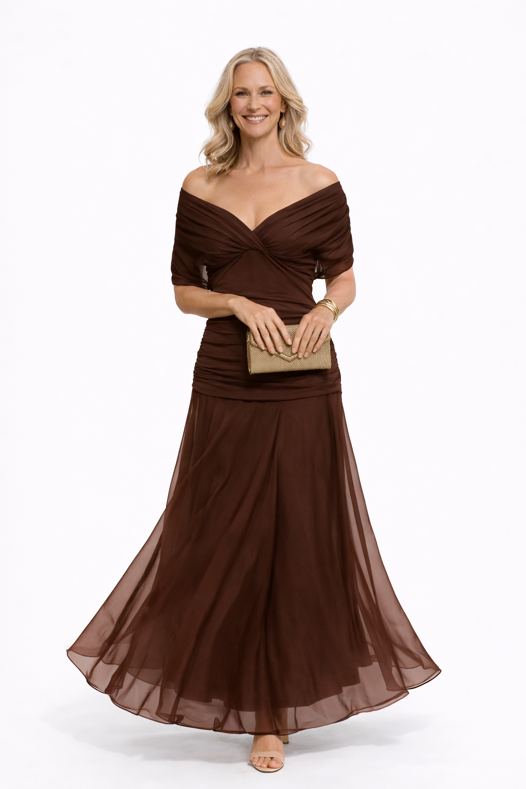 Serrano Madrid | Alicia vestido elegante y favorecedor con escote en V