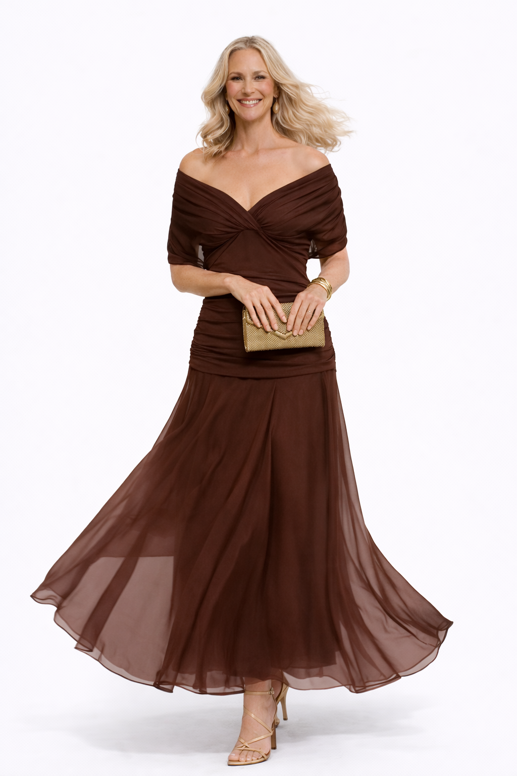 Serrano Madrid | Alicia vestido elegante y favorecedor con escote en V