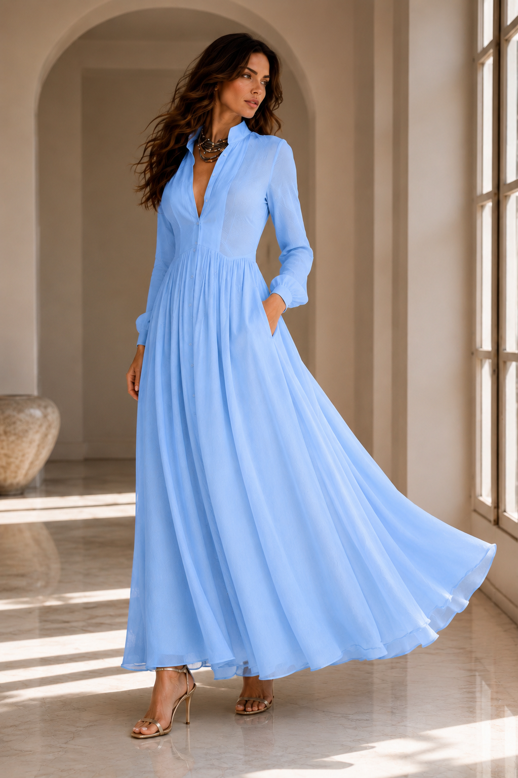 Vestido Amalia | Elegancia que Fluye con Naturalidad