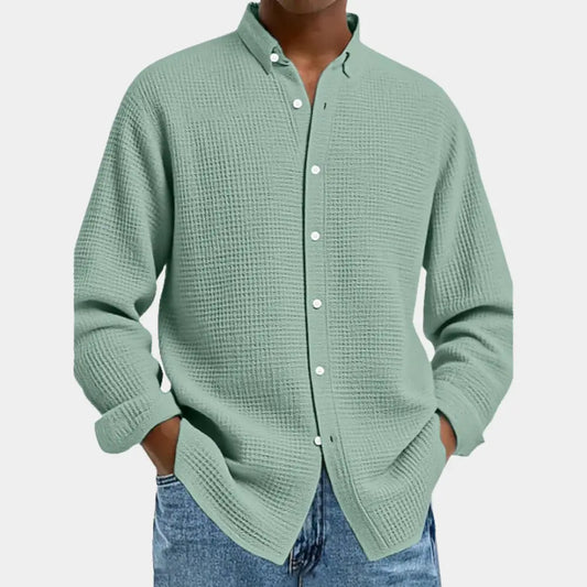 Javier | Camisa elegante con textura