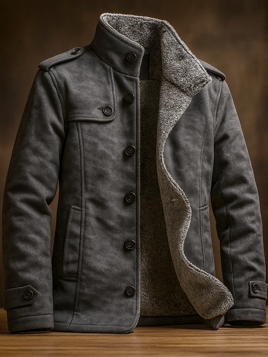 SERRANO MADRID | ABRIGO DE HOMBRE EN GAMUZA