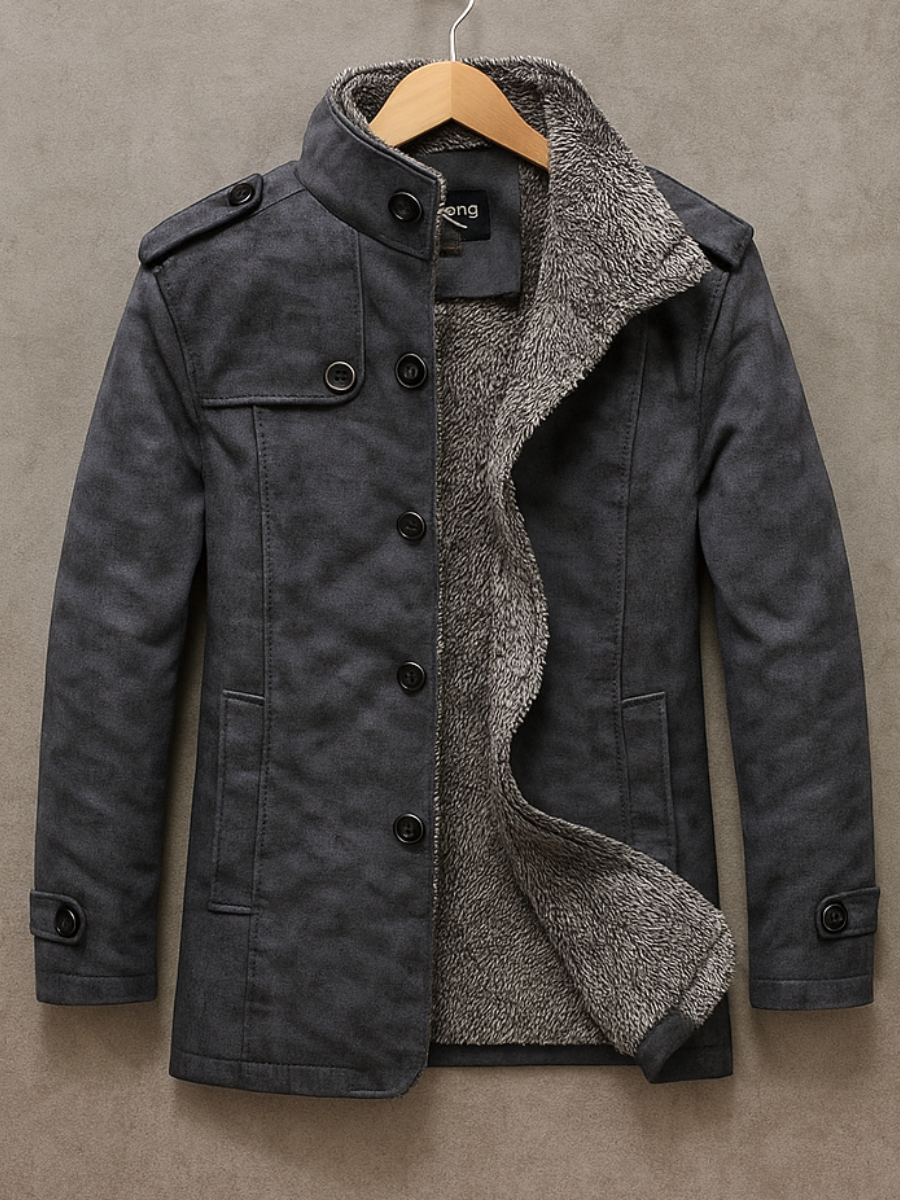 SERRANO MADRID | ABRIGO DE HOMBRE EN GAMUZA