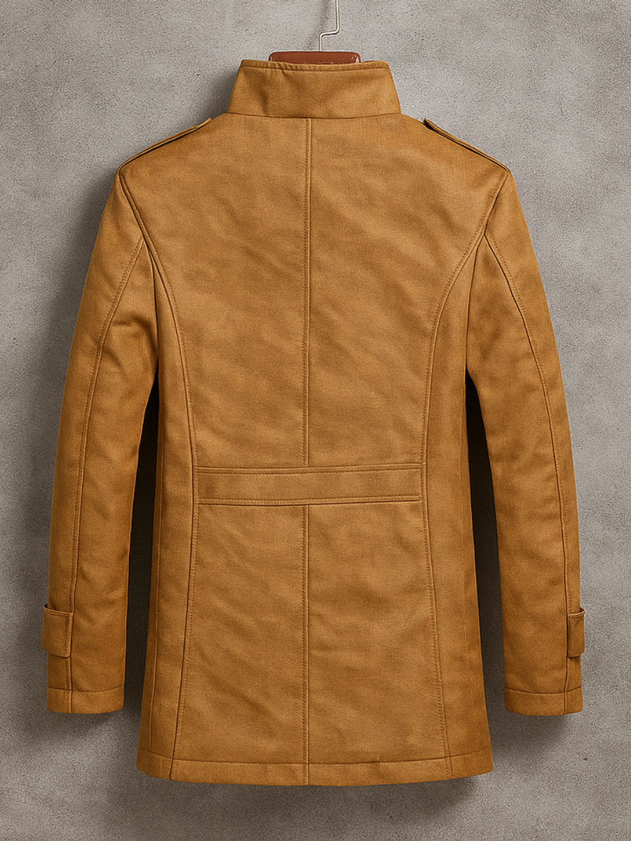 SERRANO MADRID | ABRIGO DE HOMBRE EN GAMUZA