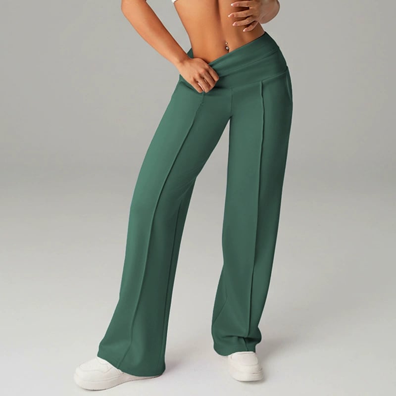 Loreto | Pantalón recto de tiro alto confort chic