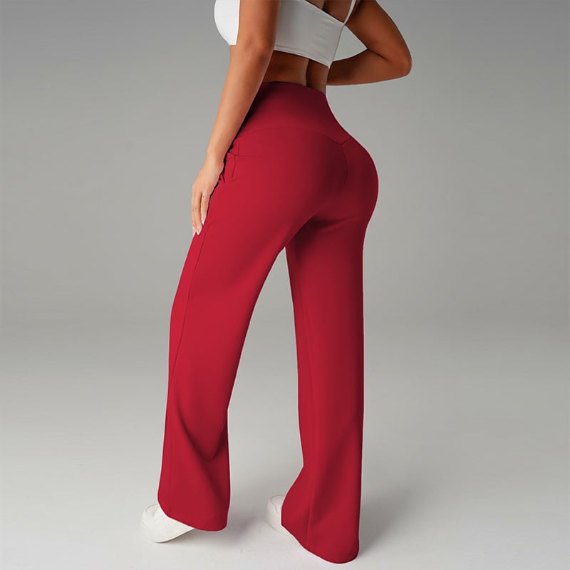 Loreto | Pantalón recto de tiro alto confort chic