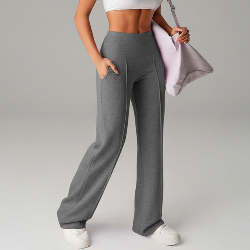 Loreto | Pantalón recto de tiro alto confort chic