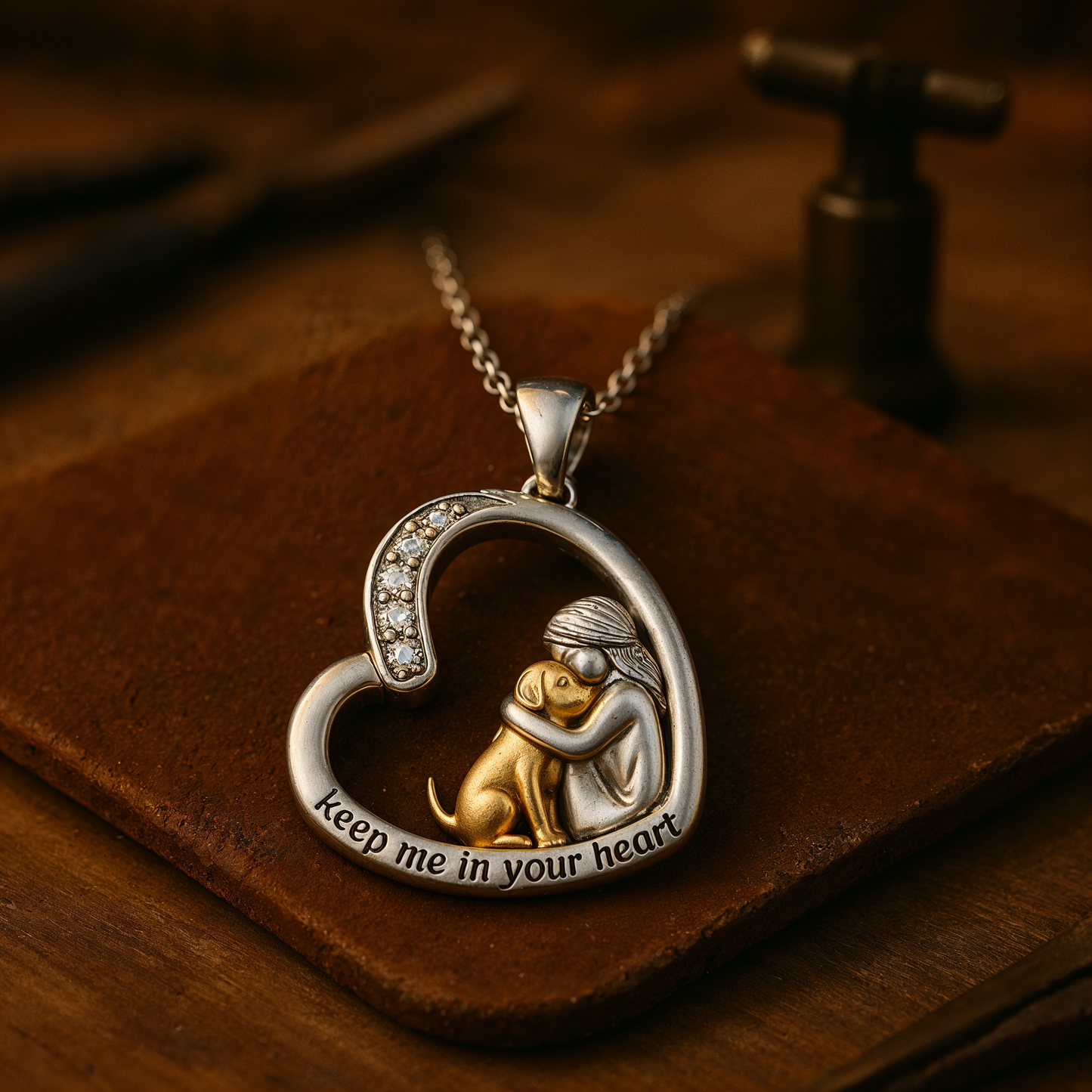 CorazónFiel | Colgante para Amantes de los Perros