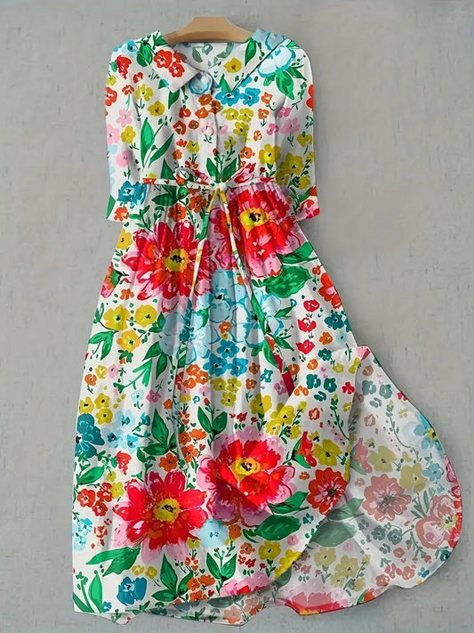Colette | Vestido floral alegre y colorido