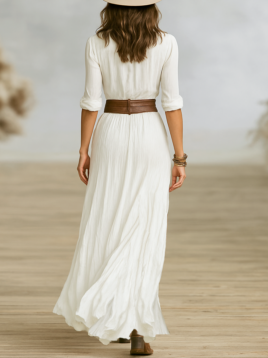 Delfina | Vestido largo maxi