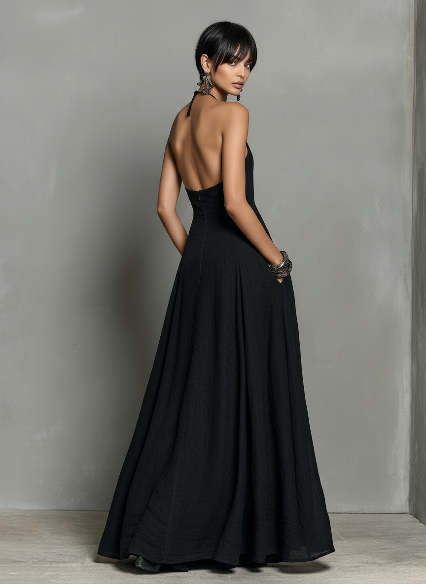 Vitalia | Vestido largo sin mangas