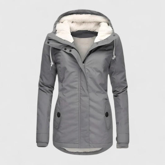 Amelie | Abrigo de invierno impermeable con capucha