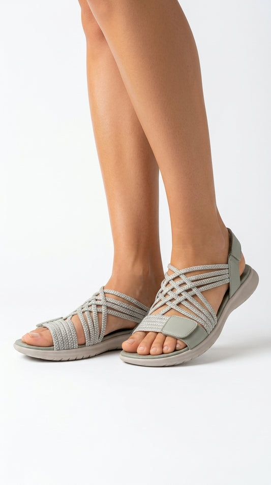 Serrano Madrid | Fina sandalias ortopédicas ligeras