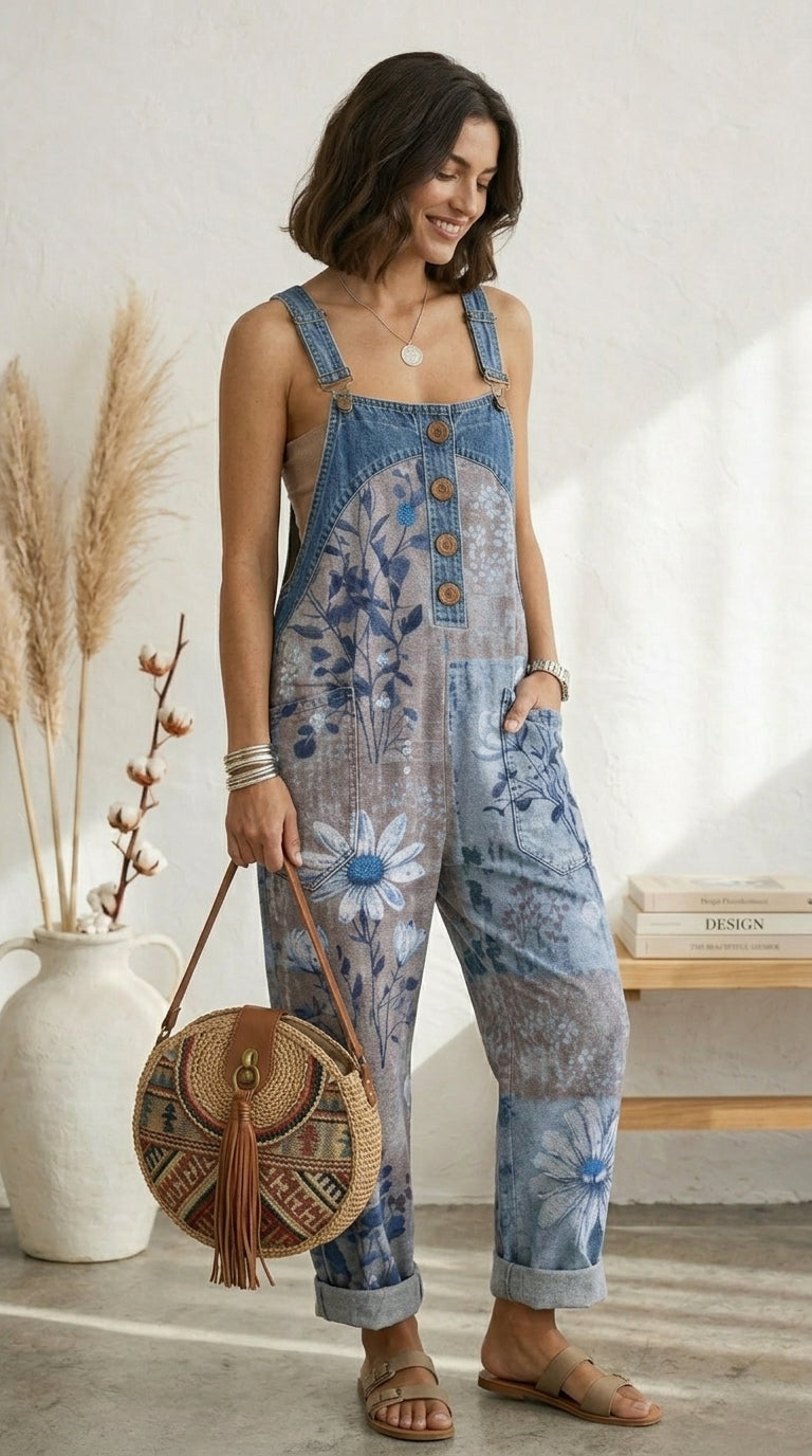 Serrano Madrid™ | Luna Mono Floral Vintage