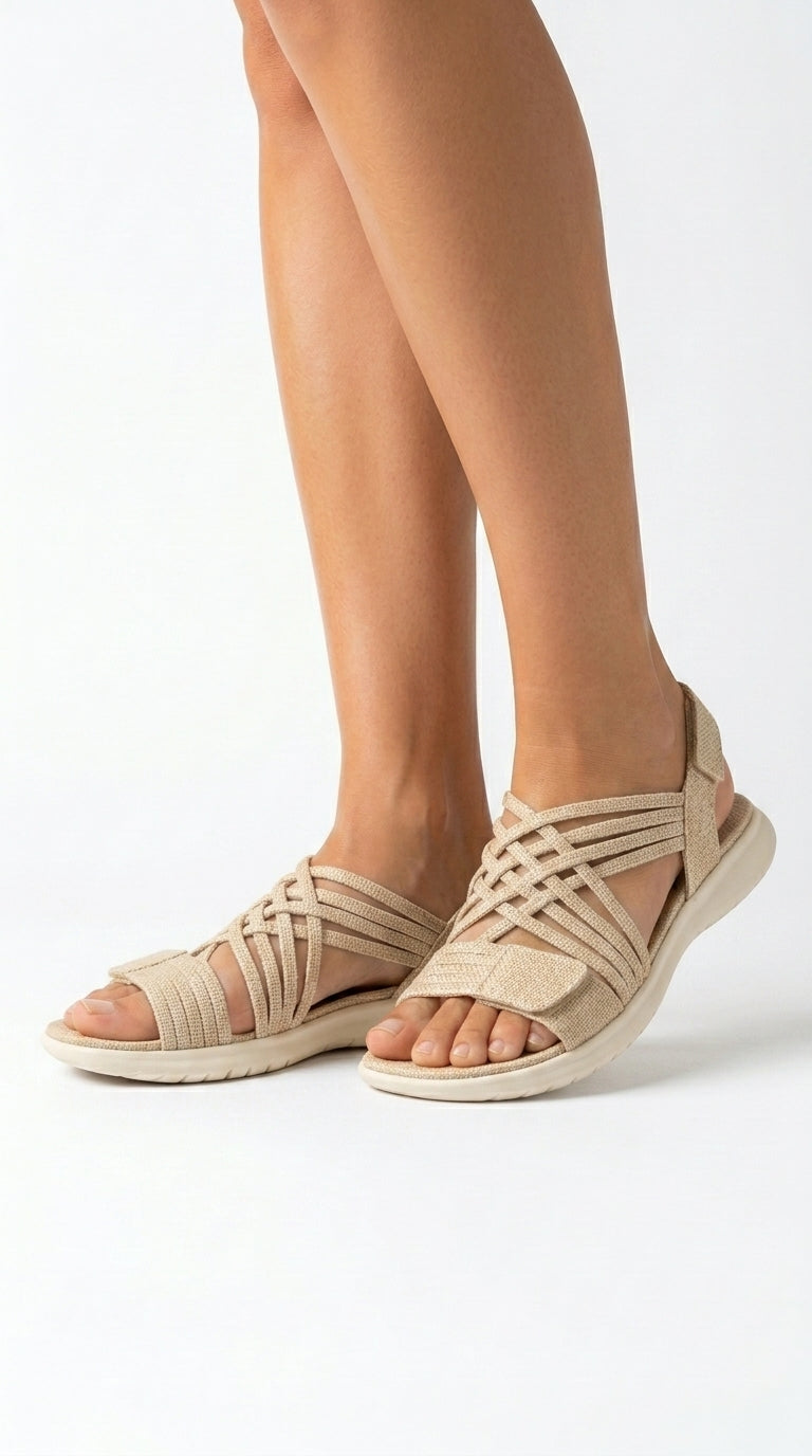 Serrano Madrid | Fina sandalias ortopédicas ligeras