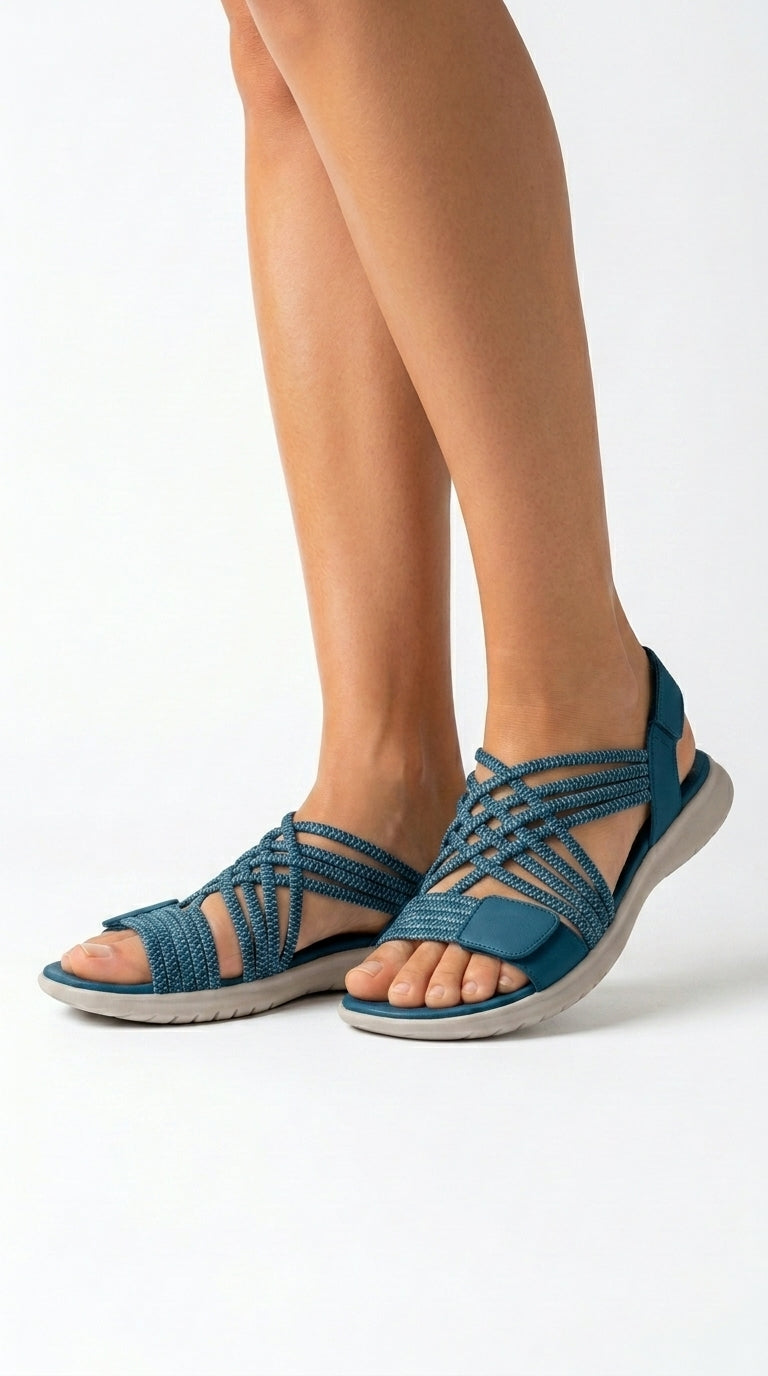 Serrano Madrid | Fina sandalias ortopédicas ligeras