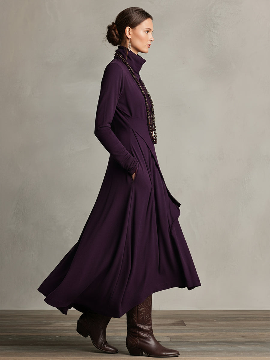 Natalie | Elegante vestido drapeado