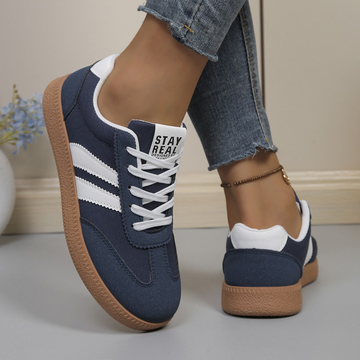 Elena | Zapatillas cómodas con plataforma ergonómica