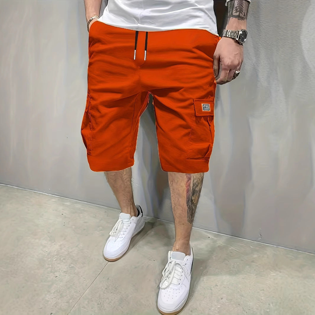 Pantalones Cortos Cargo Marino