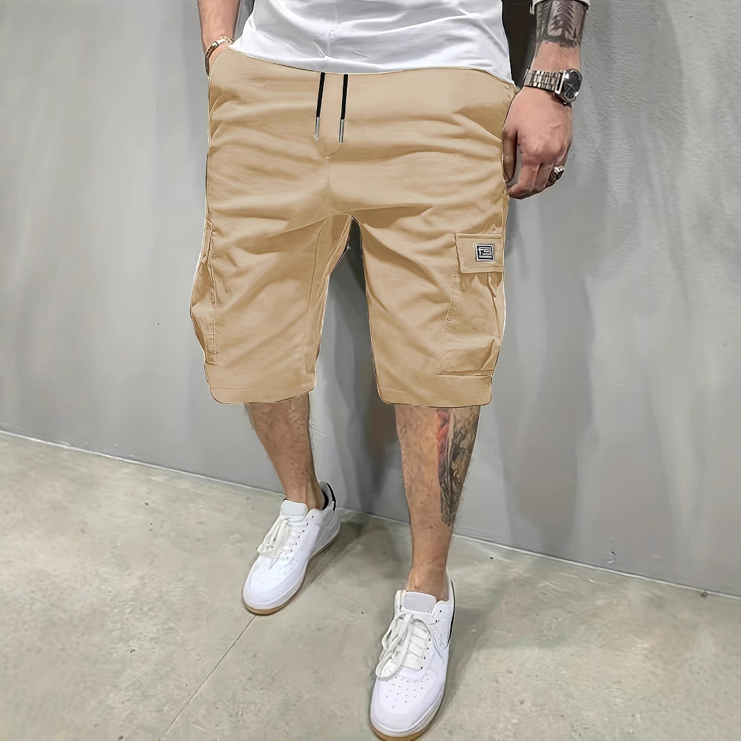 Pantalones Cortos Cargo Marino