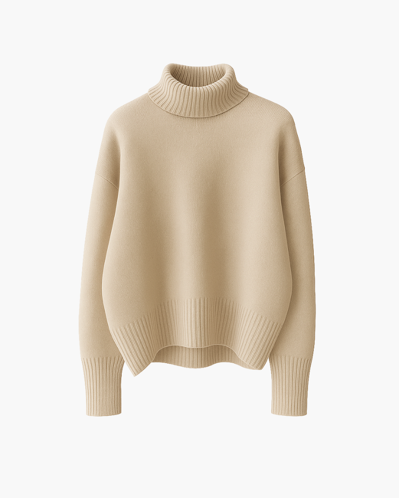 SUÉTER SUAVE DE CUELLO ALTO