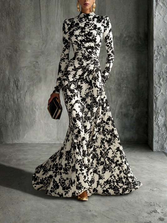Damiana | Vestido ajustado en mezcla elástica