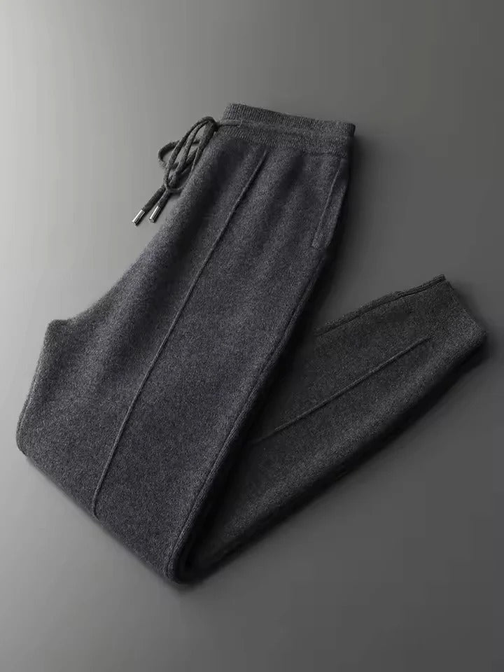 Mirage Gris Sweater | Suéter premium de lana con cremallera y acabado afelpado