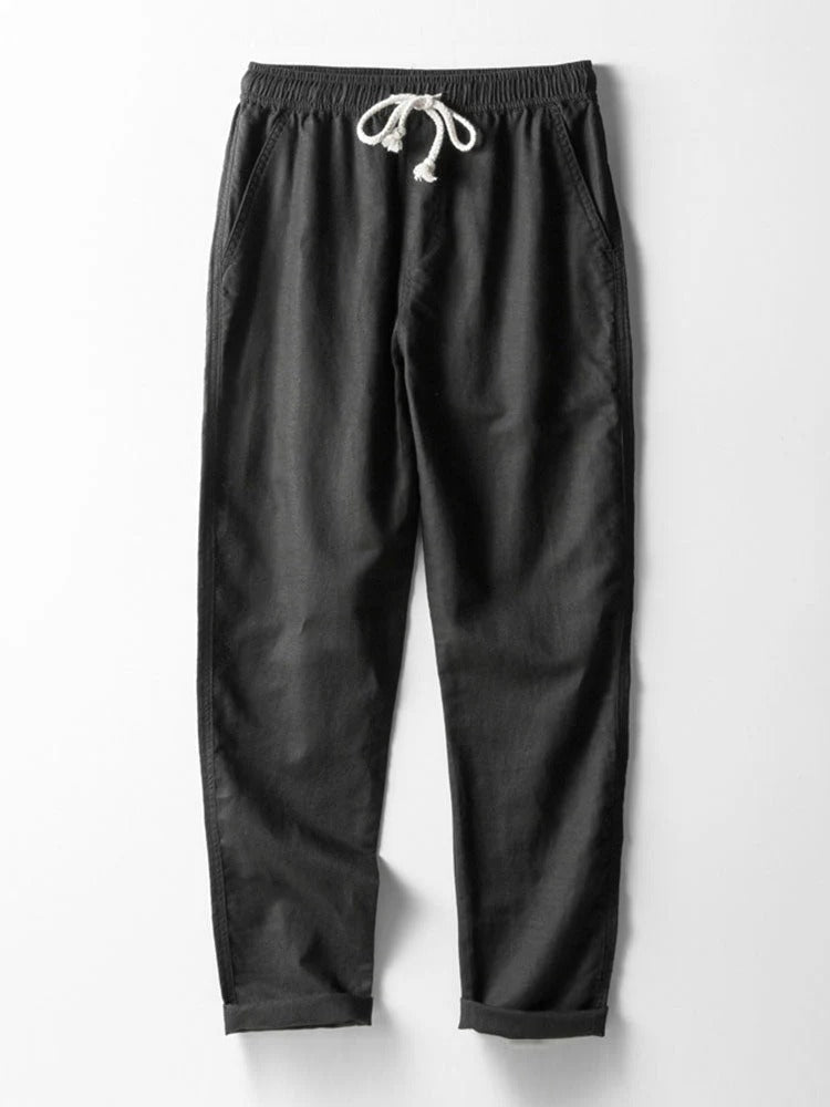 Desierto Set | Conjunto fluido de camisa y pantalón en mezcla premium de lino