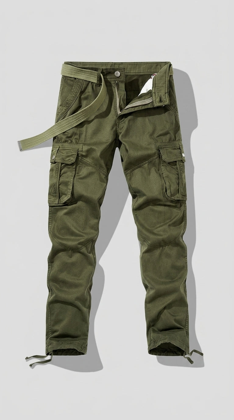 Pantalón Cargo  – Multibolsillos, Resistente y Cómodo