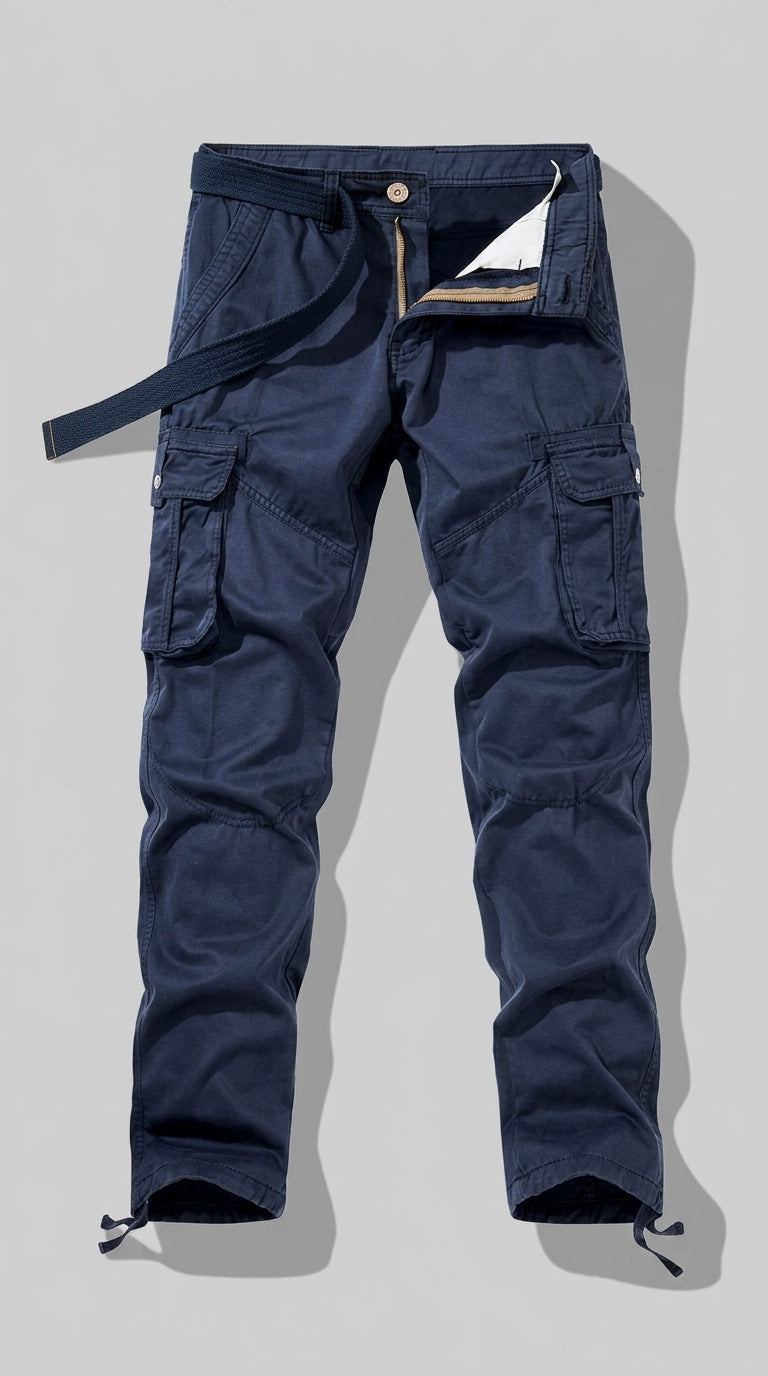 Pantalón Cargo  – Multibolsillos, Resistente y Cómodo