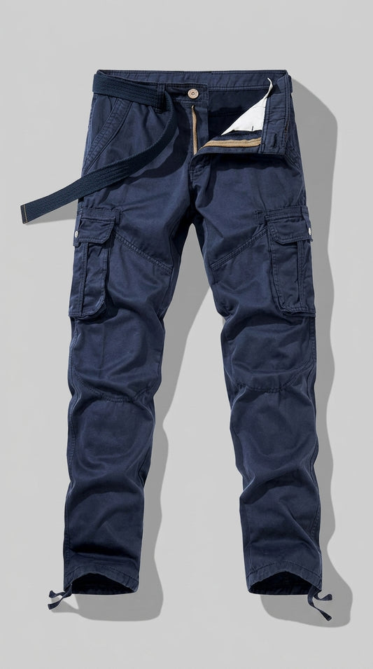 Pantalón Cargo  – Multibolsillos, Resistente y Cómodo
