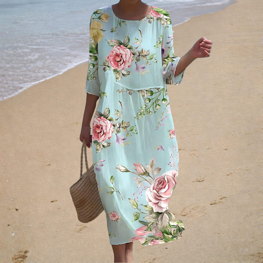 Rosanna | Vestido midi con estampado floral