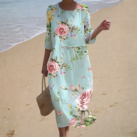 Rosanna | Vestido midi con estampado floral