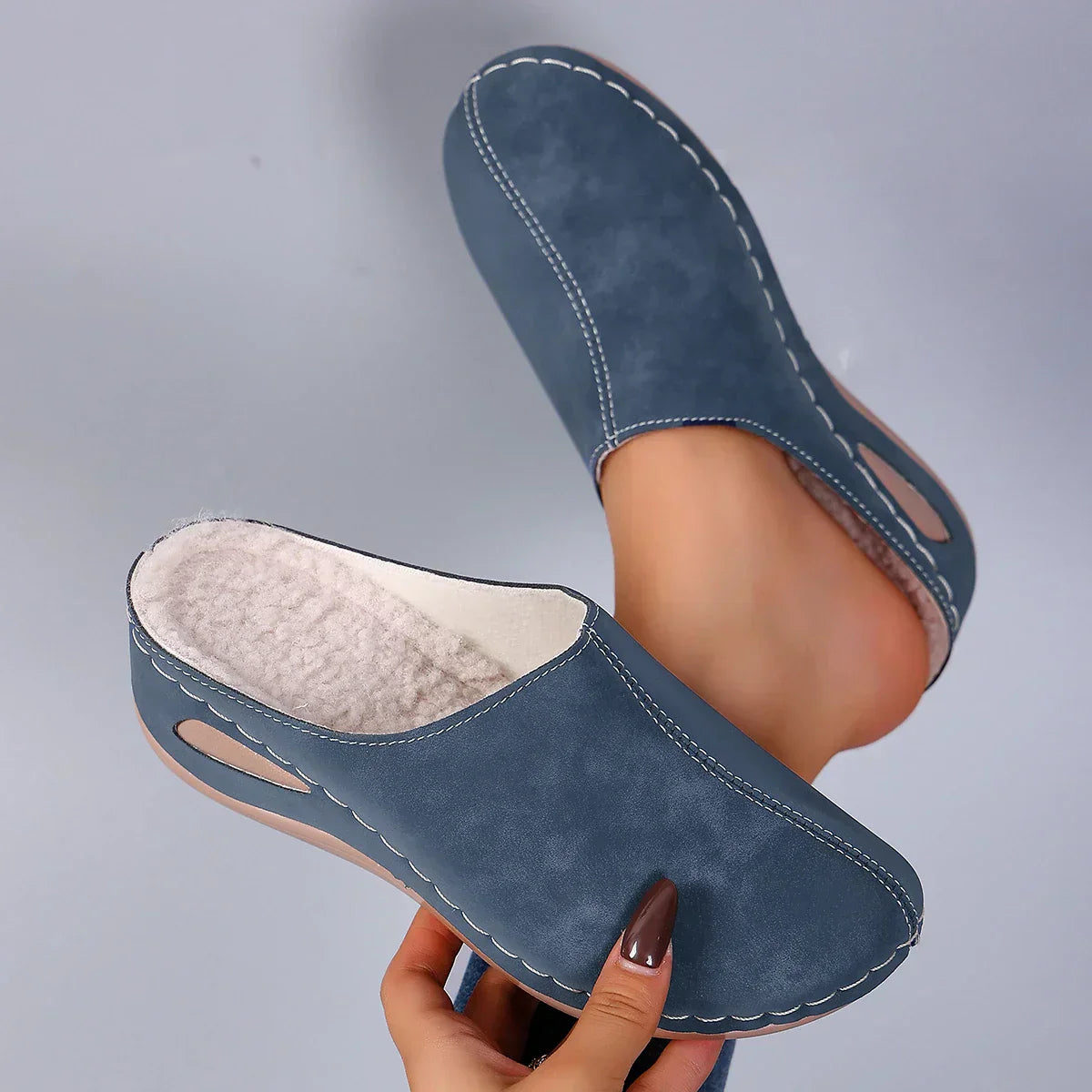 Zapatillas ortopédicas con comodidad diaria y un estilo atemporal para el hogar