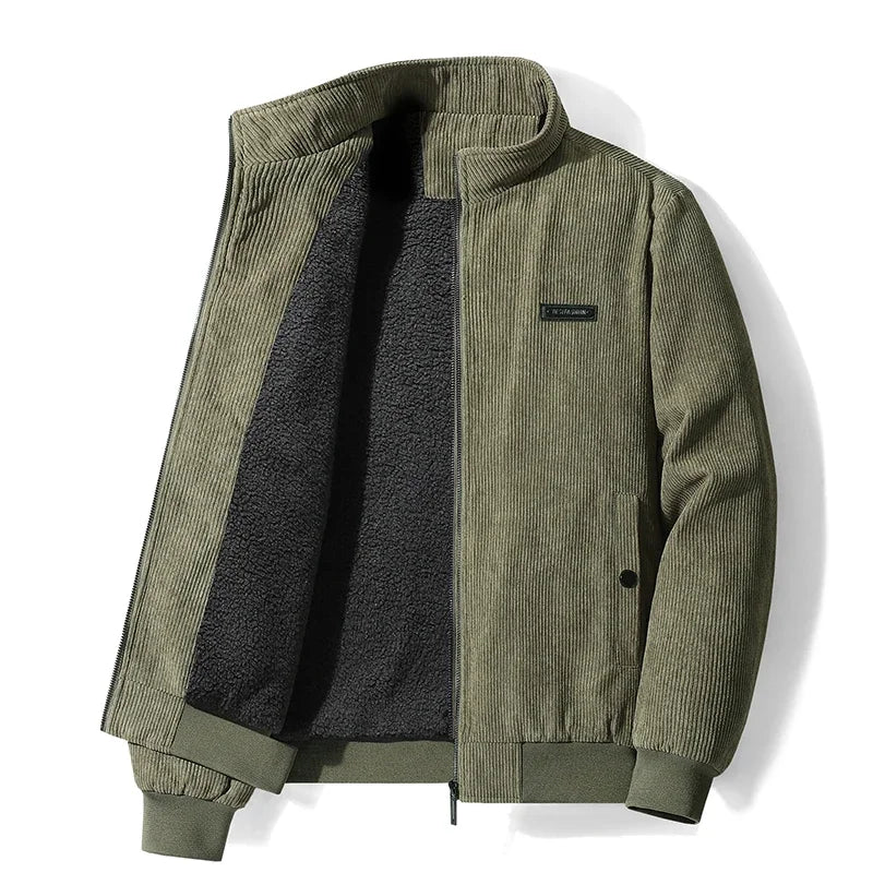 Sergio | Chaqueta de pana con forro polar