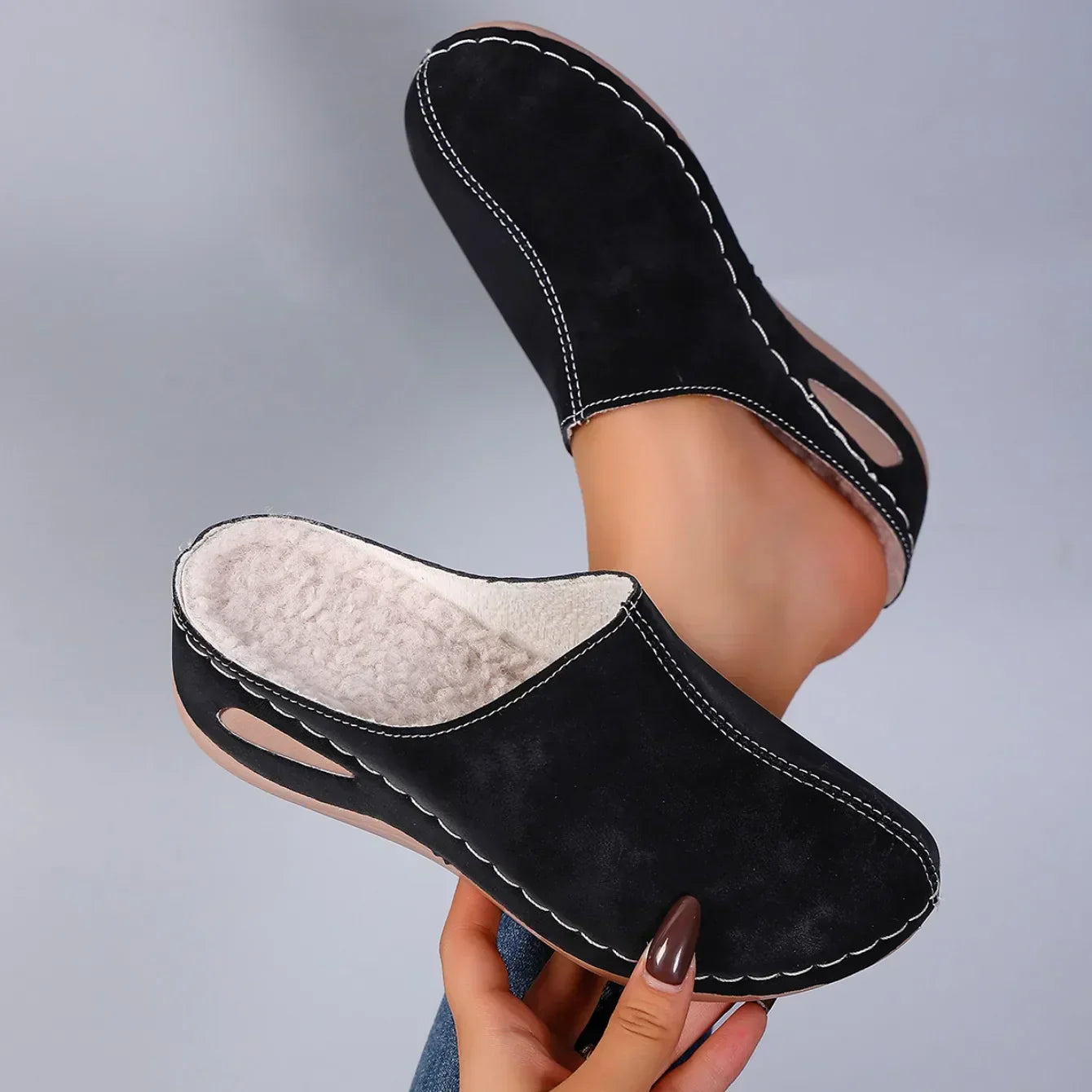 Zapatillas ortopédicas con comodidad diaria y un estilo atemporal para el hogar
