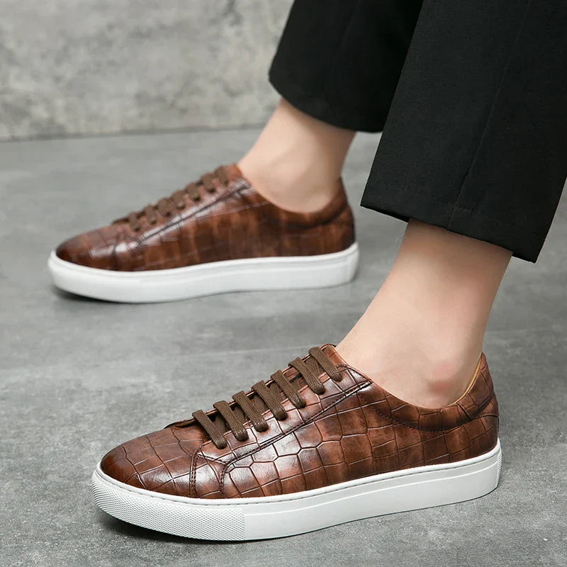 Zapatos Luca de cuero genuino