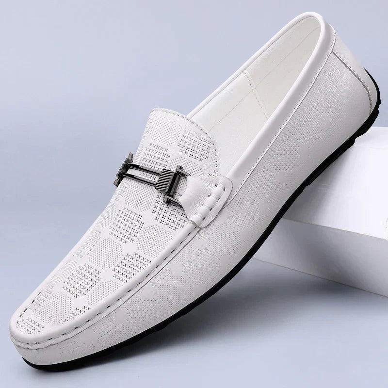 Mocasín Giorgio italiano de cuero genuino