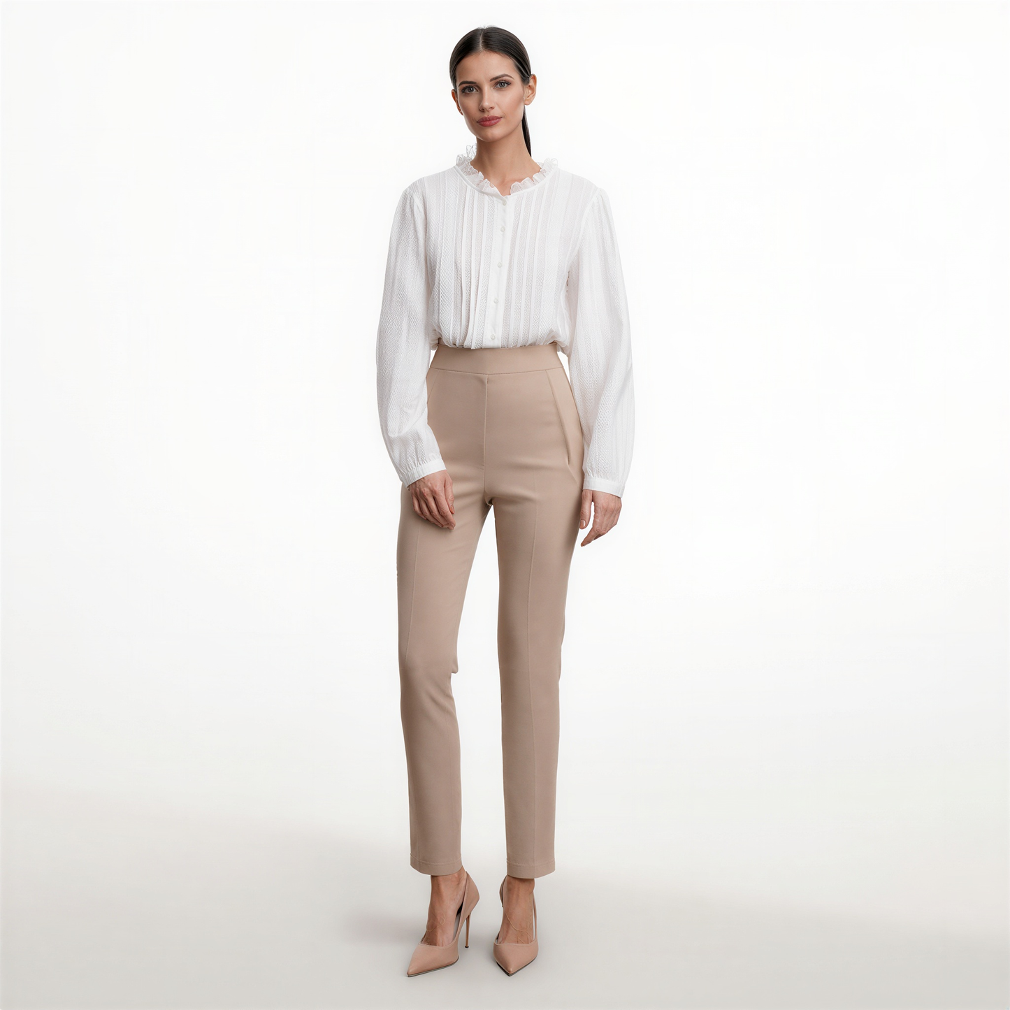 Laura | Blusa Bordada Manga Larga