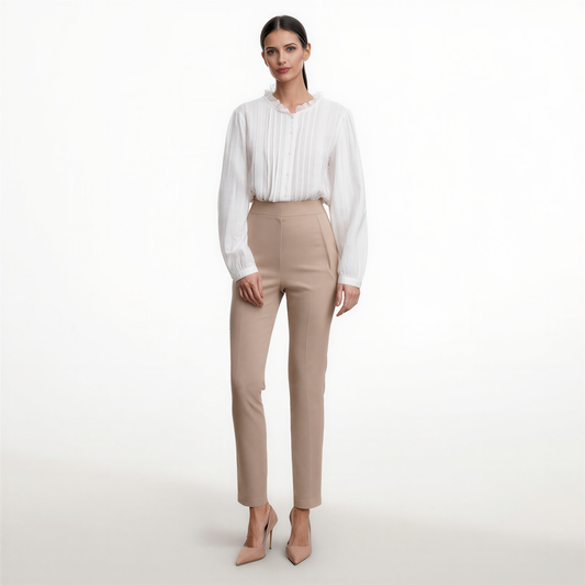 Laura | Blusa Bordada Manga Larga