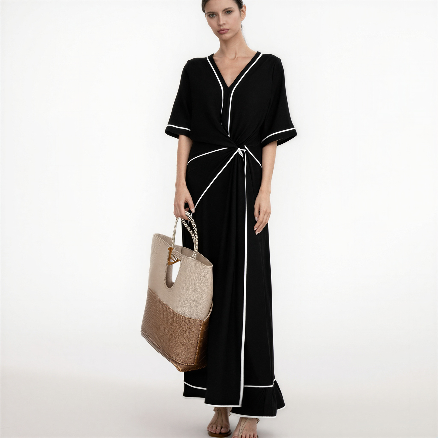 Carlota | Vestido Midi Elegante que Realza tu Figura